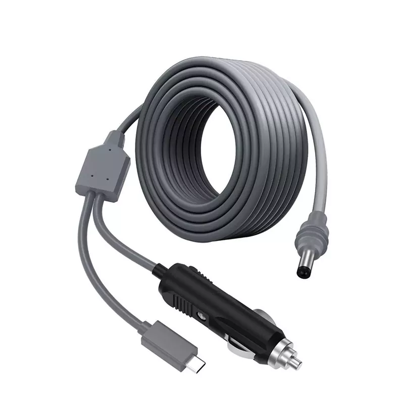 2-in-1 Starlink DC-USB-C-autolaturikaapeli