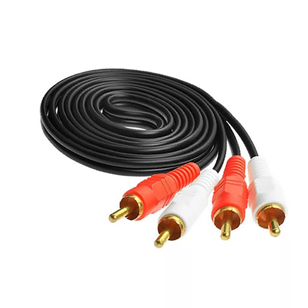 2 RCA - 2 RCA-kaapeli