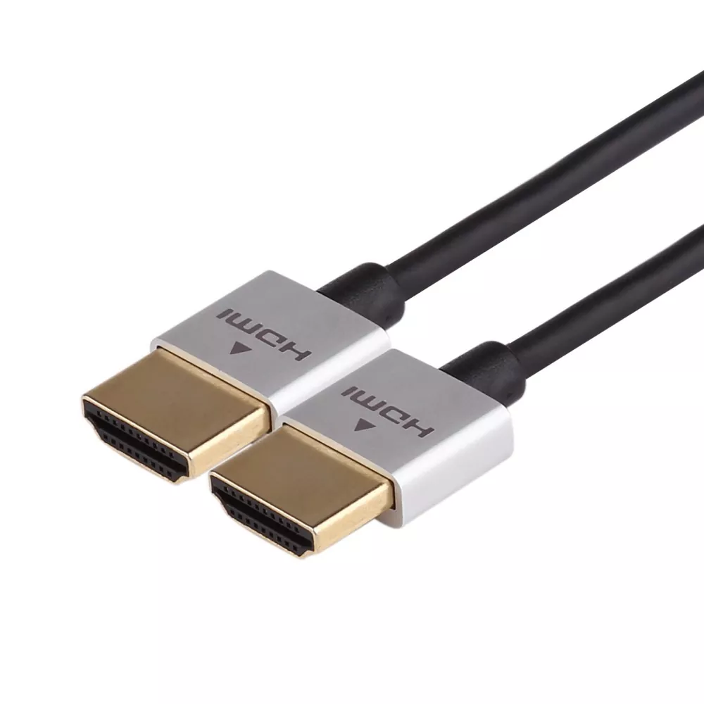 Ohut HDMI-kaapeli seinätelevisioille AM–AM