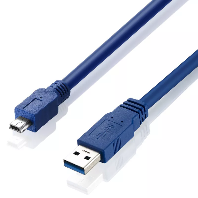 USB 3.0 A uros-mini B -kaapelit